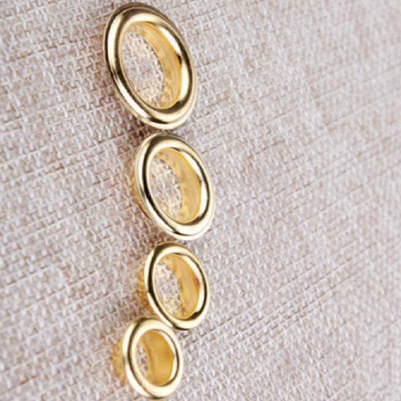 Shatex 1/2" Gold Metal Snap Grommets 50pack Bed Bath & Beyond 39968364